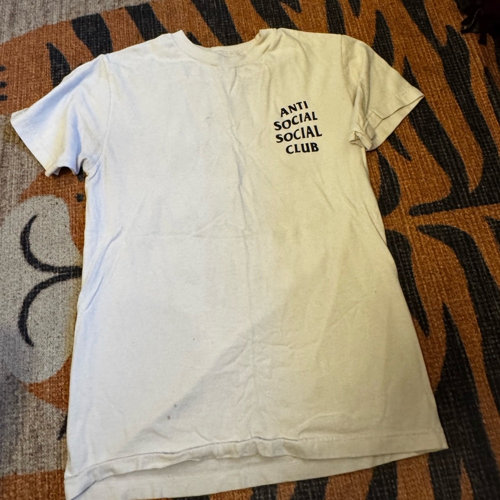 Anti Social Social Club Cream Tee